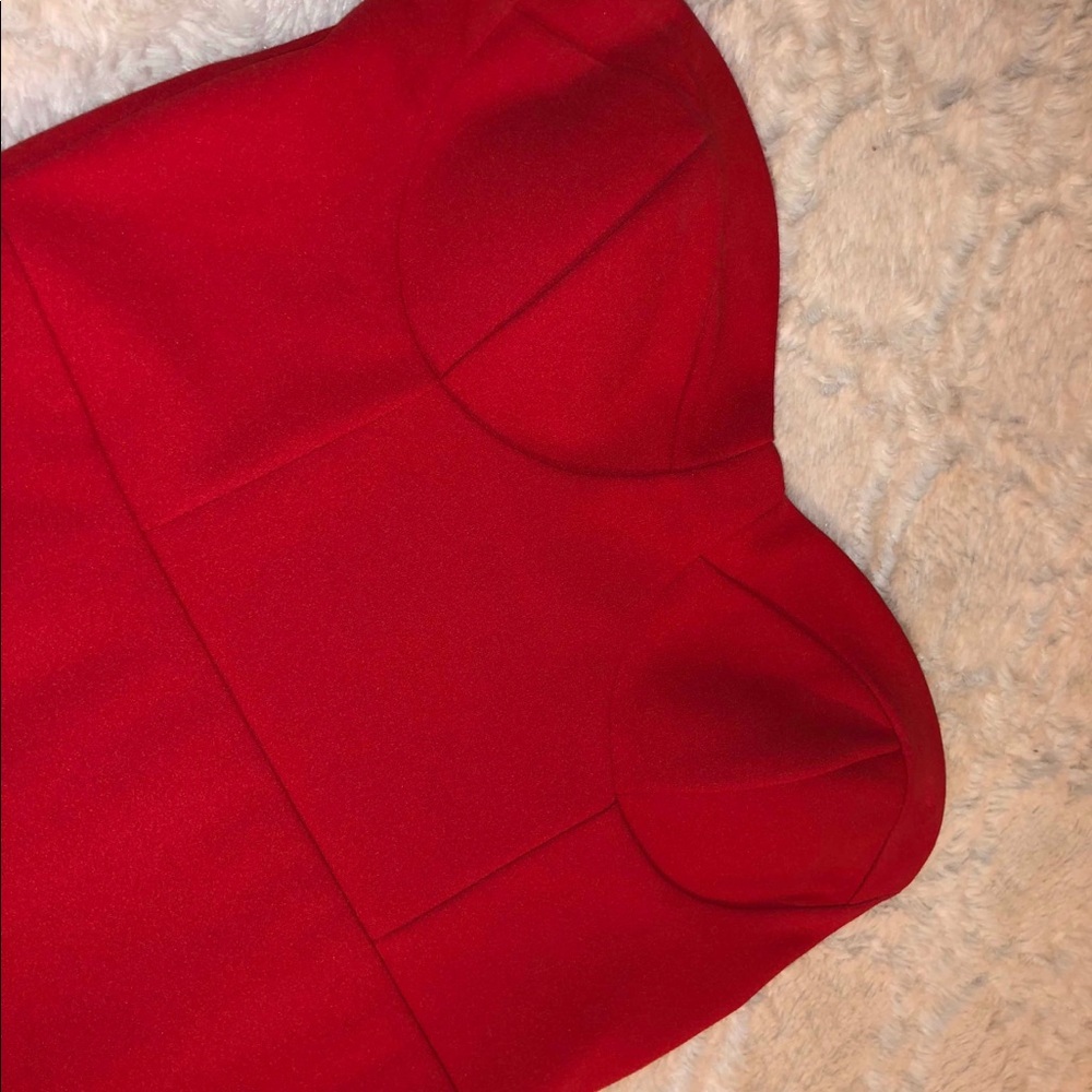 Red dress